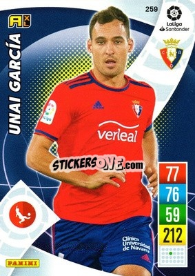 Cromo Unai García - Liga Santander 2021-2022. Adrenalyn XL
 - Panini