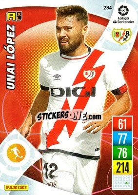 Sticker Unai López - Liga Santander 2021-2022. Adrenalyn XL
 n. 284 - Panini