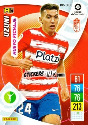 Sticker Uzuni - Liga Santander 2021-2022. Adrenalyn XL
 n. 195bis - Panini