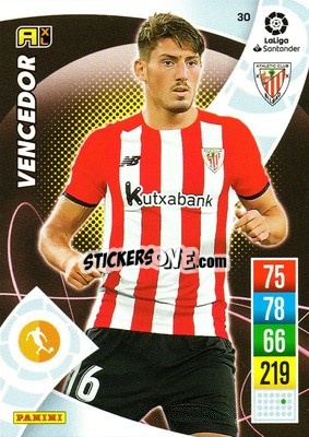 Sticker Vencedor - Liga Santander 2021-2022. Adrenalyn XL
 n. 30 - Panini
