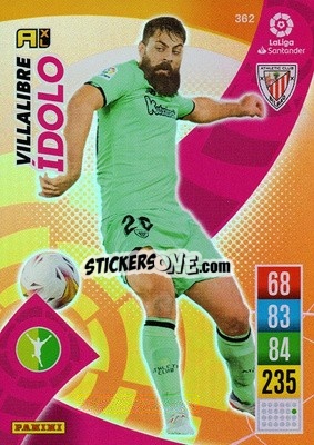 Cromo Villalibre - Liga Santander 2021-2022. Adrenalyn XL
 - Panini