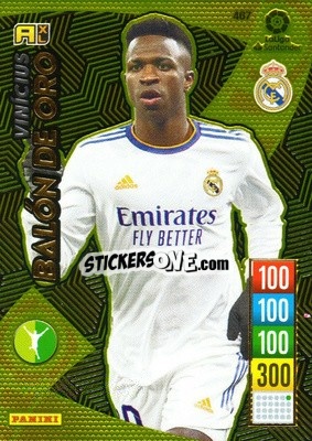 Sticker Vinícius - Liga Santander 2021-2022. Adrenalyn XL
 n. 467 - Panini