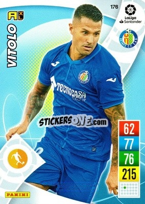 Sticker Vitolo - Liga Santander 2021-2022. Adrenalyn XL
 n. 176 - Panini