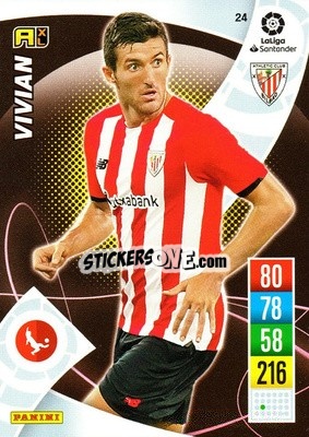 Cromo Vivian - Liga Santander 2021-2022. Adrenalyn XL
 - Panini