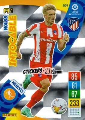 Sticker Wass - Liga Santander 2021-2022. Adrenalyn XL
 n. 501 - Panini
