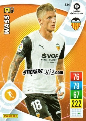 Cromo Wass - Liga Santander 2021-2022. Adrenalyn XL
 n. 334 - Panini