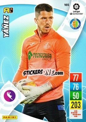 Sticker Yáñez - Liga Santander 2021-2022. Adrenalyn XL
 n. 165 - Panini
