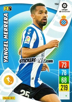 Sticker Yangel Herrera - Liga Santander 2021-2022. Adrenalyn XL
 n. 154 - Panini