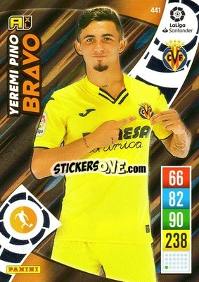 Sticker Yeremi Pino - Liga Santander 2021-2022. Adrenalyn XL
 n. 441 - Panini