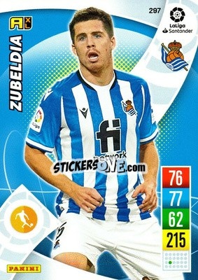 Sticker Zubeldia - Liga Santander 2021-2022. Adrenalyn XL
 n. 297 - Panini