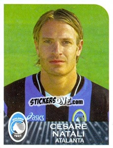 Sticker Cesare Natali - Calciatori 2002-2003 - Panini