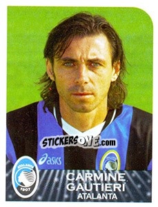 Sticker Carmine Gautieri - Calciatori 2002-2003 n. 14 - Panini