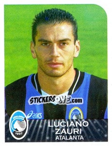 Sticker Luciano Zauri - Calciatori 2002-2003 n. 15 - Panini