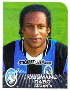 Sticker Ousmane Dabo - Calciatori 2002-2003 n. 16 - Panini