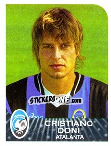 Sticker Cristiano Doni - Calciatori 2002-2003 - Panini