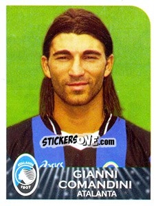 Sticker Gianni Comandini - Calciatori 2002-2003 n. 24 - Panini