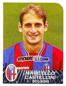 Sticker Marcello Castellini - Calciatori 2002-2003 n. 33 - Panini