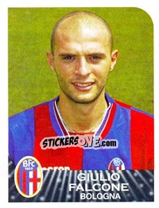 Sticker Giulio Falcone - Calciatori 2002-2003 n. 37 - Panini