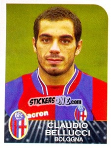 Figurina Claudio Bellucci - Calciatori 2002-2003 - Panini