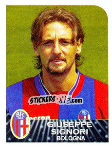 Sticker Giuseppe Signori - Calciatori 2002-2003 n. 48 - Panini