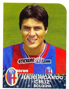 Cromo Julio Ricardo Cruz - Calciatori 2002-2003 - Panini