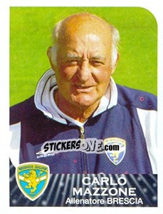 Sticker Carlo Mazzone (Allenatore) - Calciatori 2002-2003 n. 54 - Panini