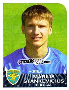 Cromo Marius Stankevicius - Calciatori 2002-2003 - Panini