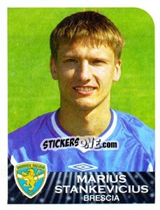 Figurina Marius Stankevicius - Calciatori 2002-2003 - Panini