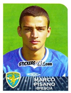 Sticker Marco Pisano - Calciatori 2002-2003 n. 63 - Panini
