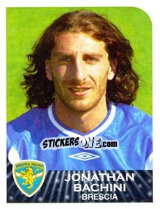 Cromo Jonathan Bachini - Calciatori 2002-2003 - Panini