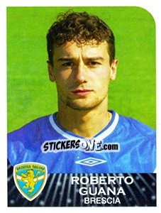 Cromo Roberto Guana - Calciatori 2002-2003 - Panini