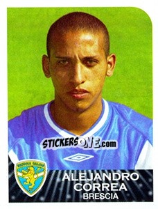 Figurina Alejandro Correa - Calciatori 2002-2003 - Panini