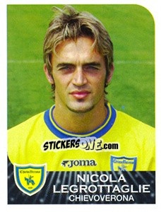 Sticker Nicola Legrottaglie - Calciatori 2002-2003 n. 83 - Panini
