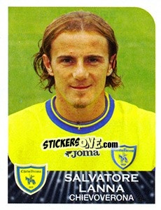 Sticker Salvatore Lanna - Calciatori 2002-2003 - Panini