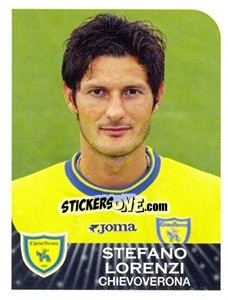 Sticker Stefano Lorenzi - Calciatori 2002-2003 - Panini