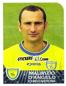 Cromo Maurizio D'Angelo - Calciatori 2002-2003 - Panini