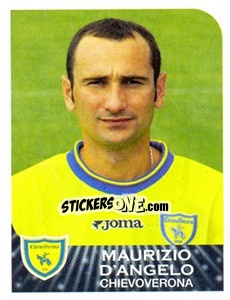 Sticker Maurizio D'Angelo - Calciatori 2002-2003 n. 88 - Panini