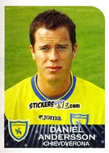 Cromo Daniel Andersson - Calciatori 2002-2003 - Panini