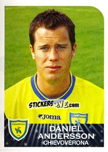 Sticker Daniel Andersson - Calciatori 2002-2003 n. 89 - Panini