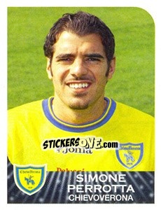Sticker Simone Perrotta - Calciatori 2002-2003 n. 90 - Panini