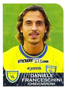 Cromo Daniele Franceschini - Calciatori 2002-2003 - Panini