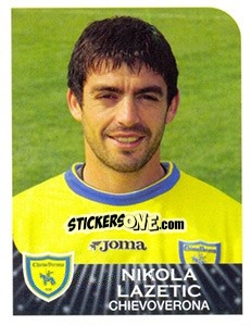 Cromo Nikola Lazetic - Calciatori 2002-2003 - Panini