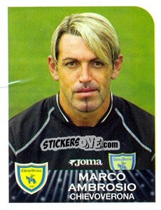 Figurina Marco Ambrosio - Calciatori 2002-2003 - Panini