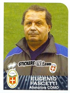 Sticker Eugenio Fascetti (Allenatore) - Calciatori 2002-2003 - Panini