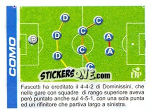 Cromo Schema - Calciatori 2002-2003 - Panini