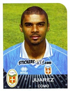 Sticker Juárez - Calciatori 2002-2003 n. 107 - Panini