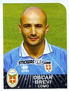 Cromo Oscar Brevi - Calciatori 2002-2003 - Panini