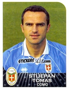 Sticker Stjepan Tomas - Calciatori 2002-2003 - Panini