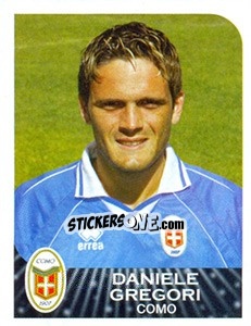 Sticker Daniele Gregori - Calciatori 2002-2003 - Panini