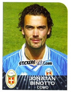 Sticker Jonathan Binotto - Calciatori 2002-2003 - Panini